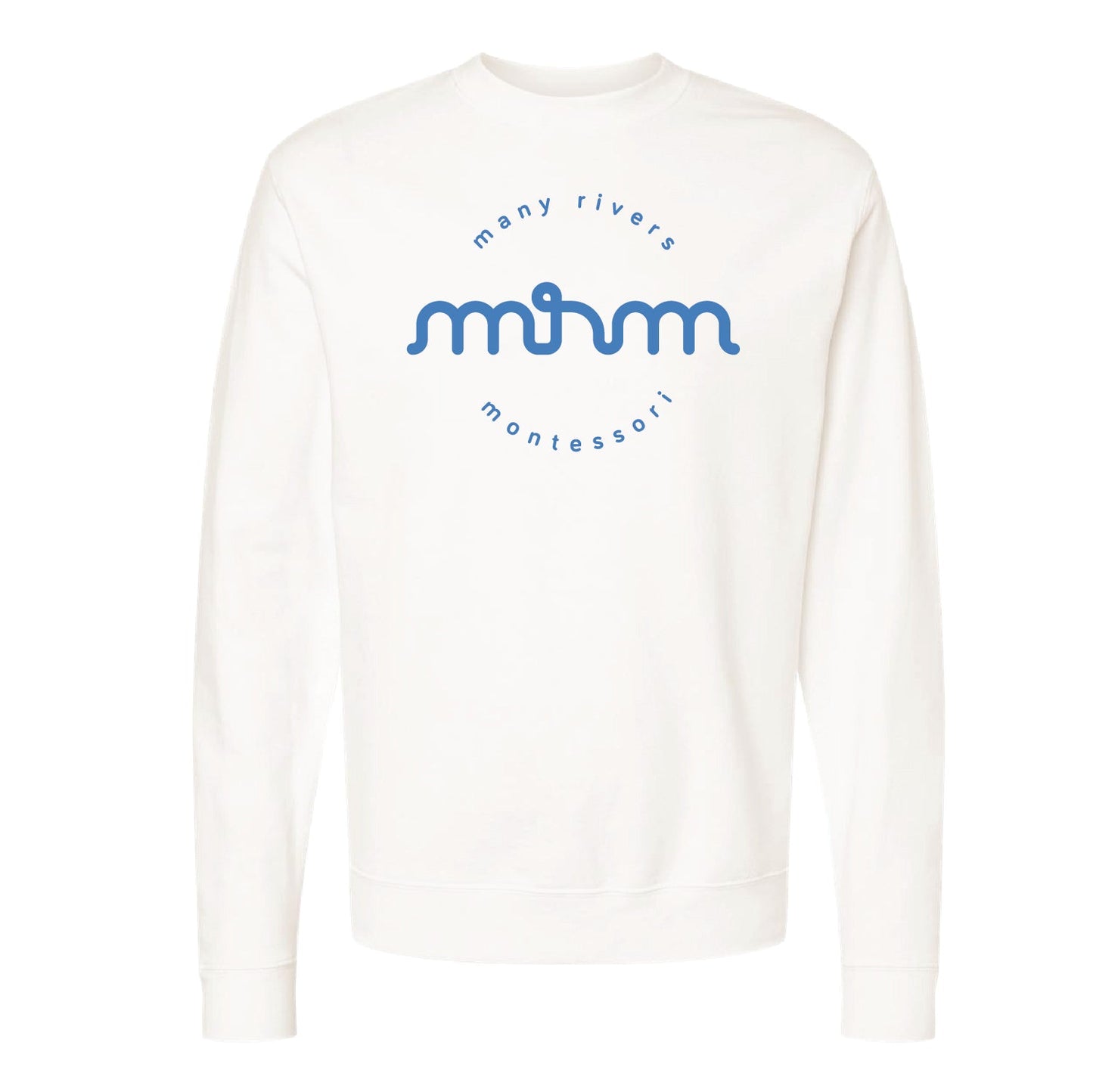 Many Rivers Montessori Unisex Midweight Sweatshirt - DSP On Demand