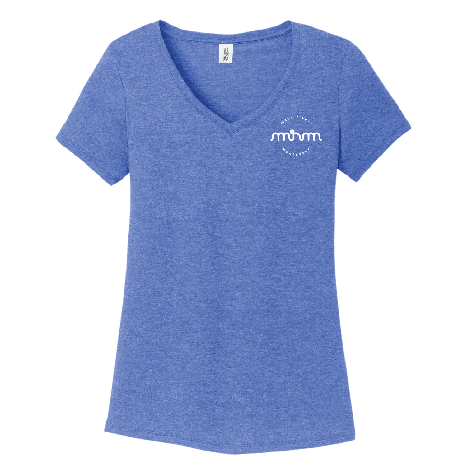 Many Rivers Montessori Women’s Perfect Tri ® V-Neck Tee - DSP On Demand