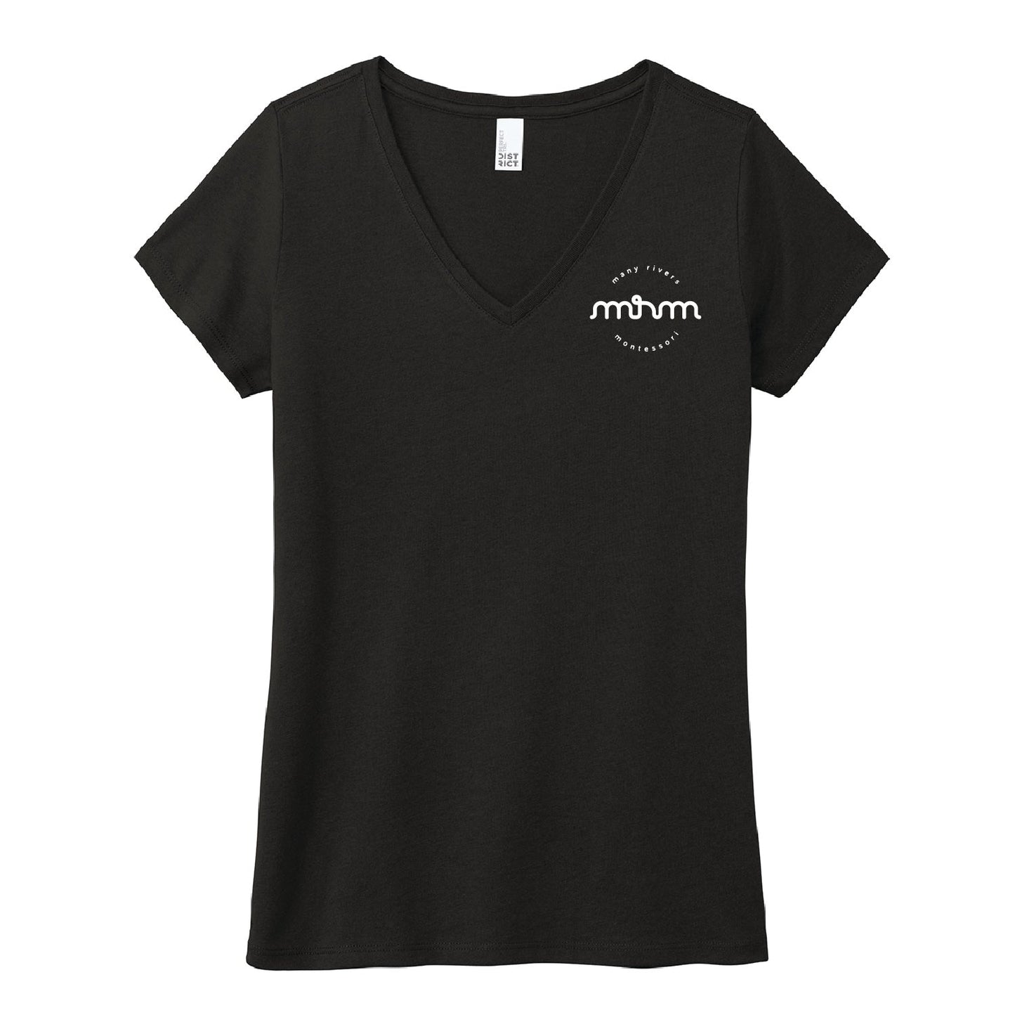 Many Rivers Montessori Women’s Perfect Tri ® V-Neck Tee - DSP On Demand