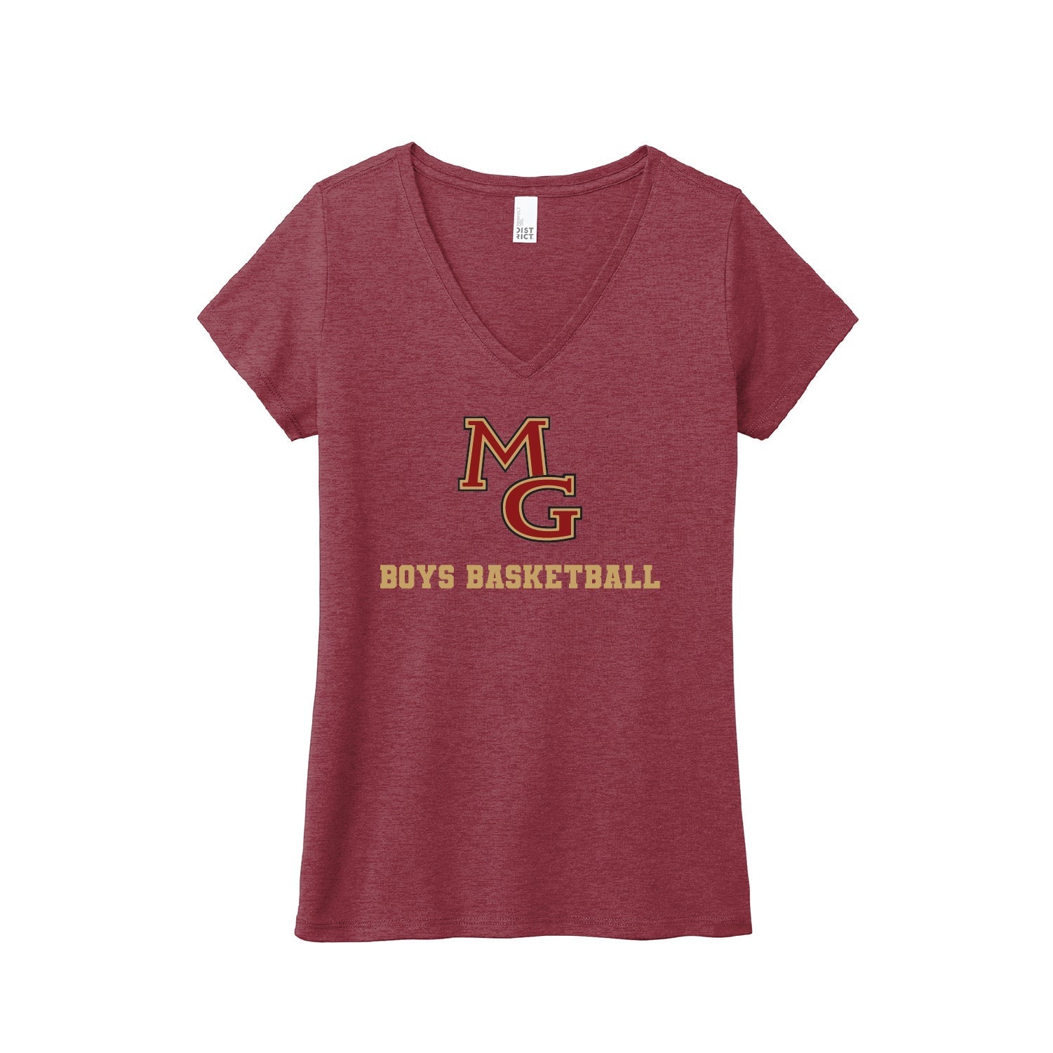 Maple Grove Basketball Women’s Perfect Tri ® V-Neck Tee - DSP On Demand