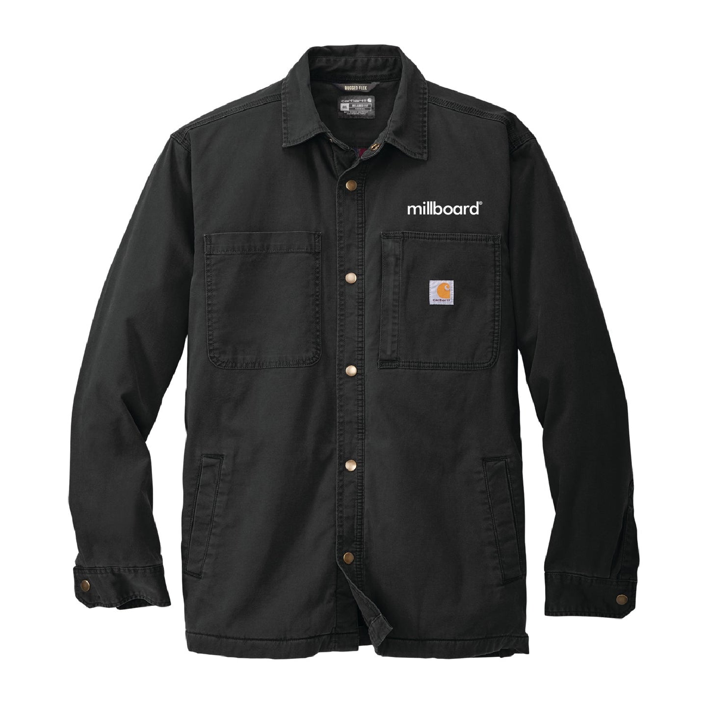 Millboard Carhartt® Rugged Flex® Fleece-Lined Shirt Jac - DSP On Demand