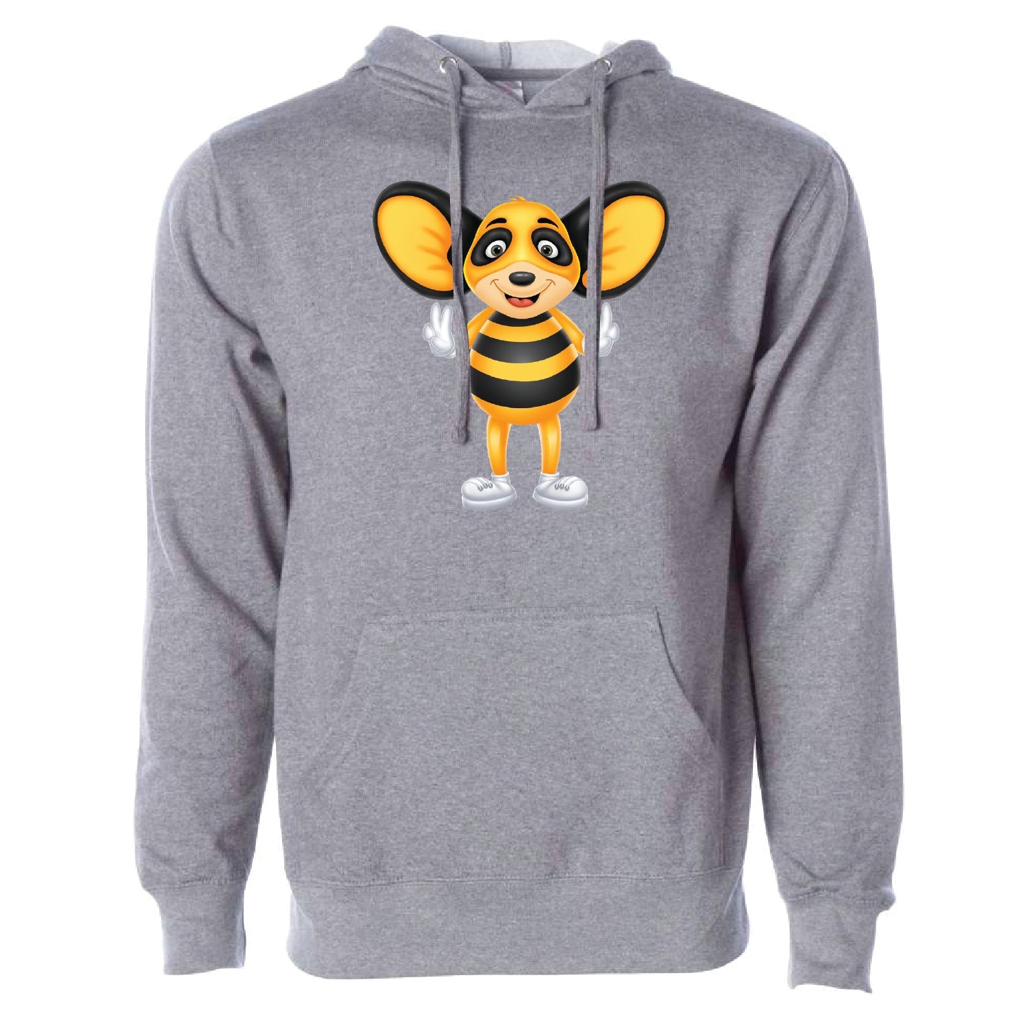 Mini Bauble Mouse Unisex Midweight Hooded Sweatshirt - DSP On Demand