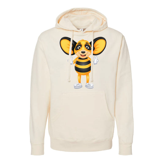 Mini Bauble Mouse Unisex Midweight Hooded Sweatshirt - DSP On Demand