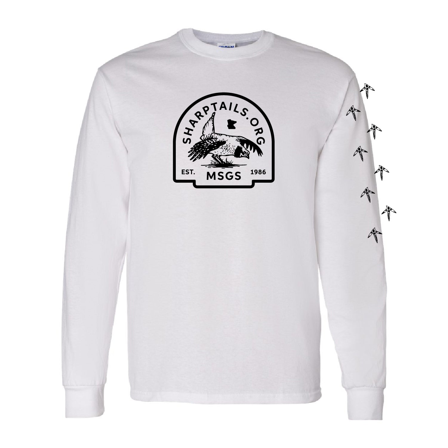 MN Sharp-Tailed HeavyCotton Unisex Long Sleeve T-Shirt - DSP On Demand