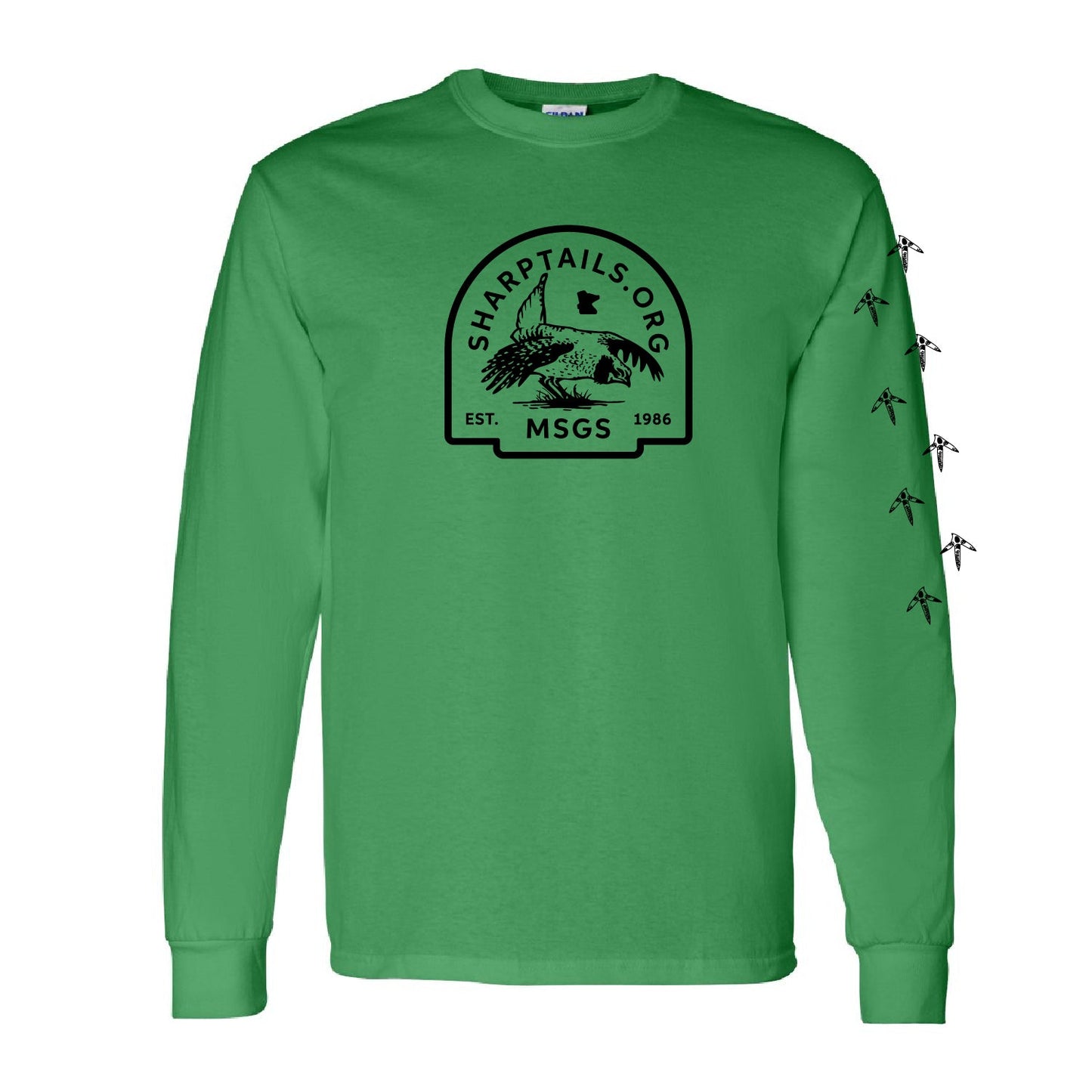 MN Sharp-Tailed HeavyCotton Unisex Long Sleeve T-Shirt - DSP On Demand