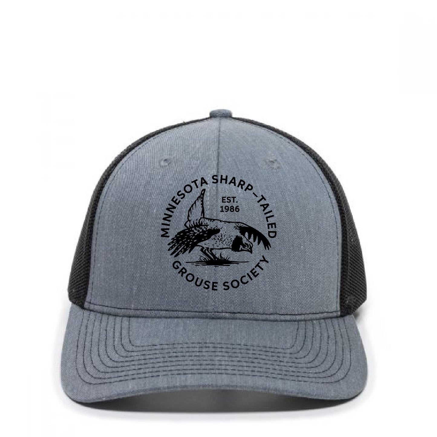 MN Sharp-Tailed Premium Trucker Cap - DSP On Demand