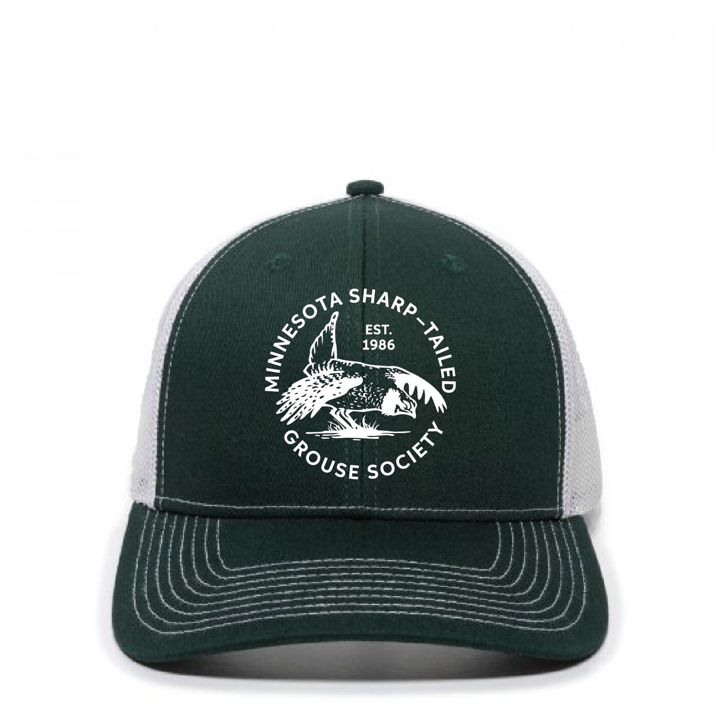 MN Sharp-Tailed Premium Trucker Cap - DSP On Demand