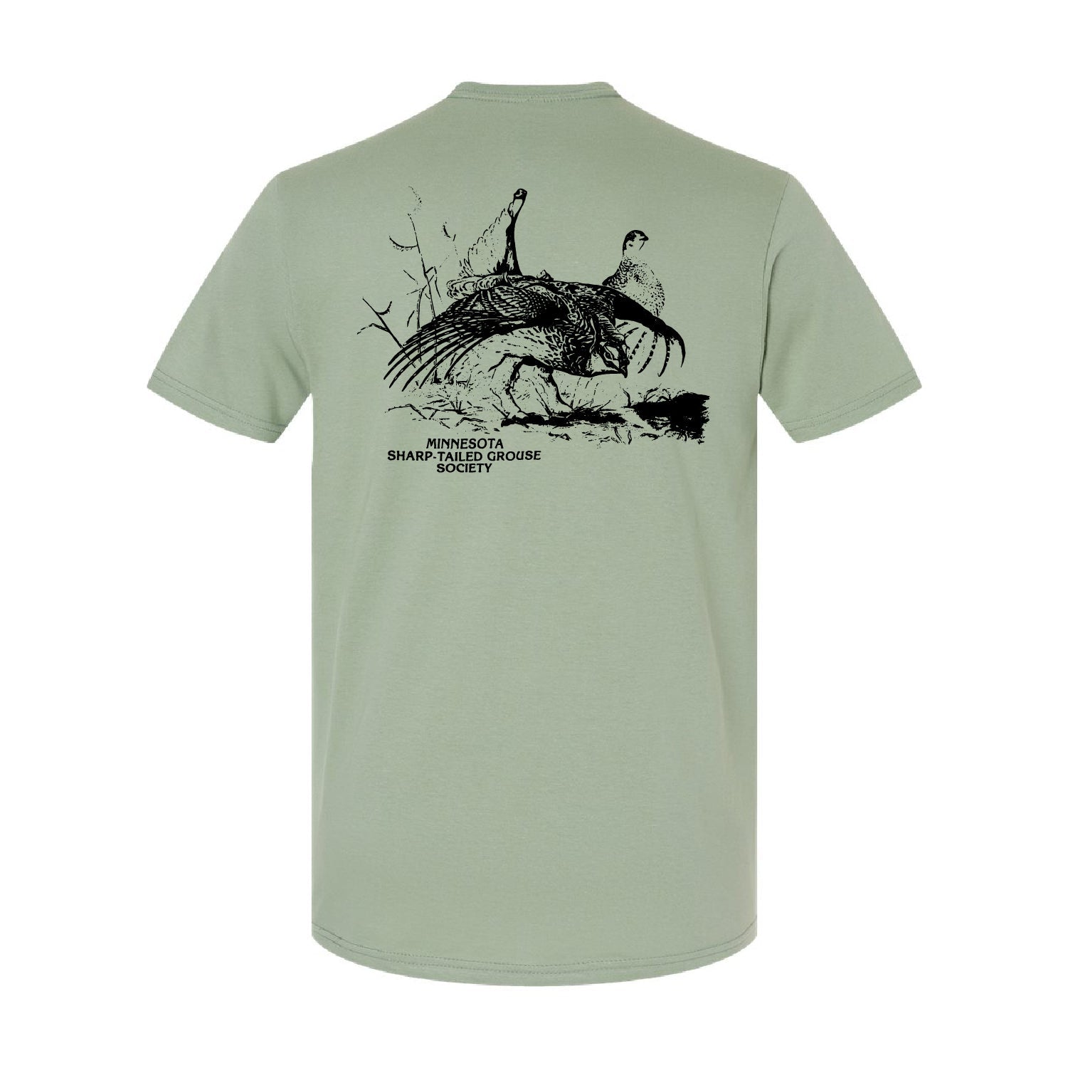 MN Sharp-Tailed Softstyle Unisex T-shirts - DSP On Demand