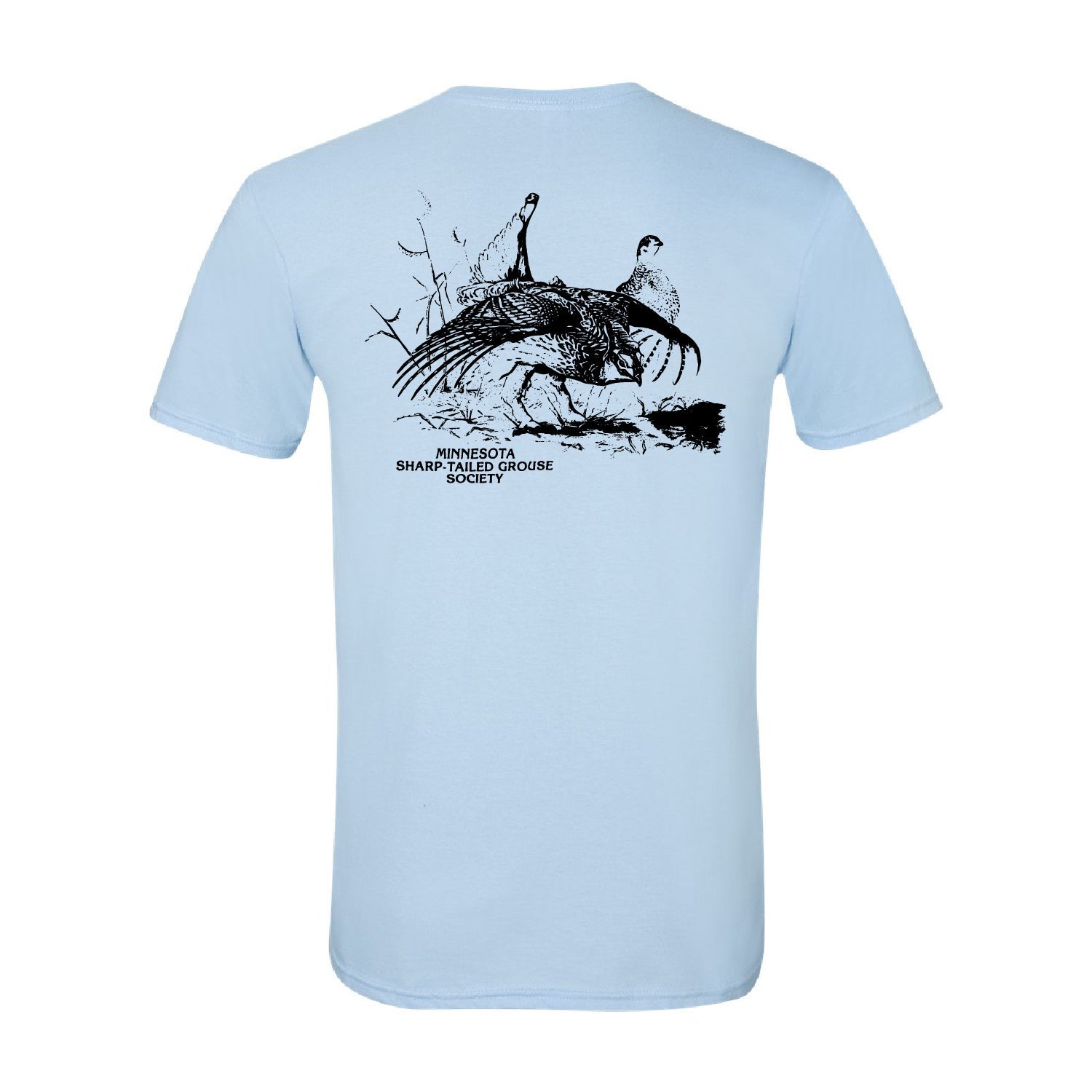 MN Sharp-Tailed Softstyle Unisex T-shirts - DSP On Demand