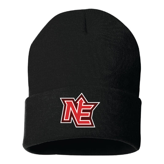 Northern Enforcers Solid 12" Cuffed Beanie - Red - DSP On Demand