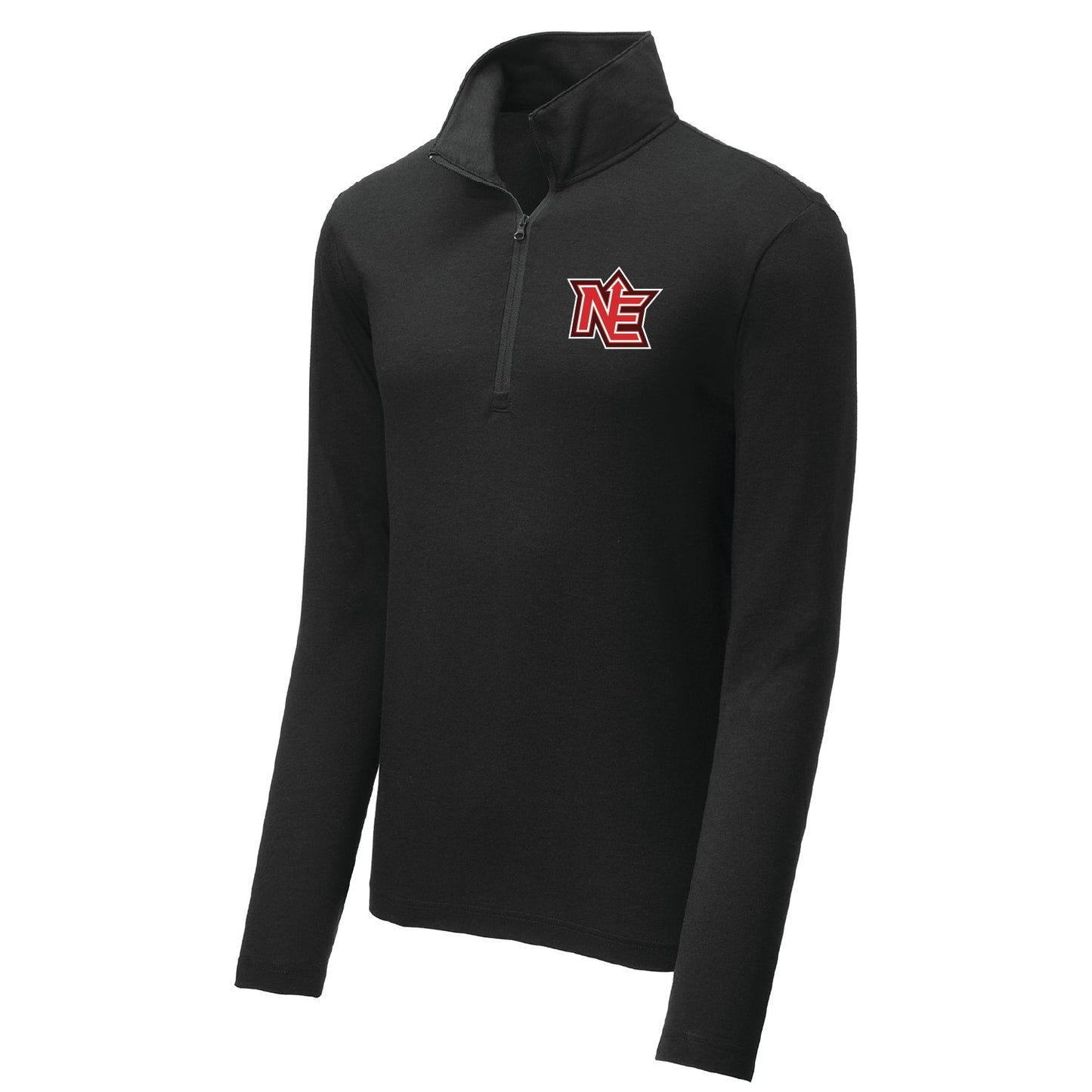 Northern Enforcers Tri-Blend Wicking 1/4-Zip Pullover - Red - DSP On Demand