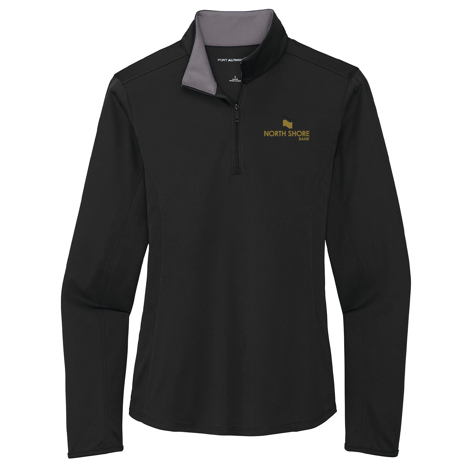 NSB Bank Ladies Silk Touch ™ Performance 1/4-Zip Brand Logo - DSP On Demand