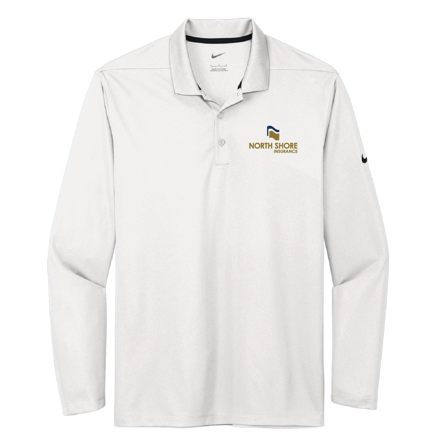 NSB Insurance Nike Long Sleeve Dri-FIT Stretch Tech Polo - DSP On Demand