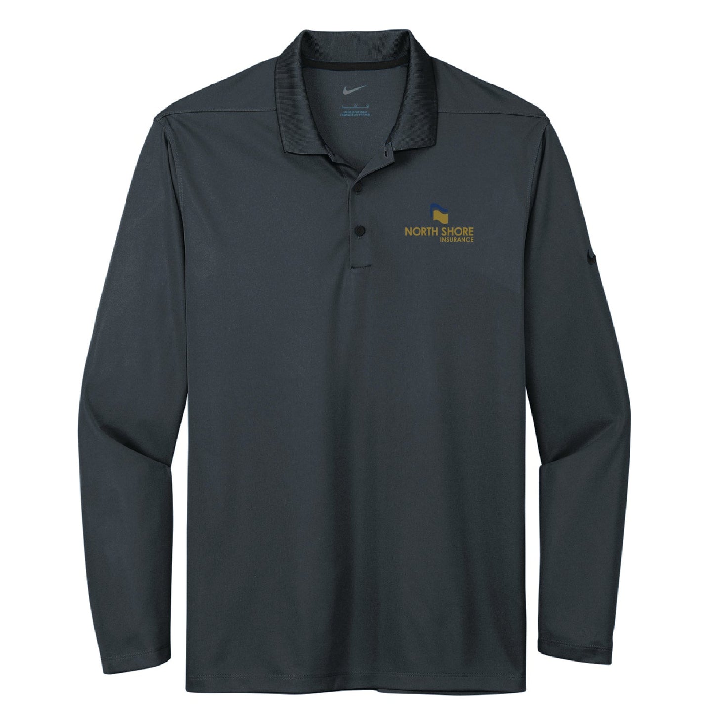 NSB Insurance Nike Long Sleeve Dri-FIT Stretch Tech Polo - DSP On Demand