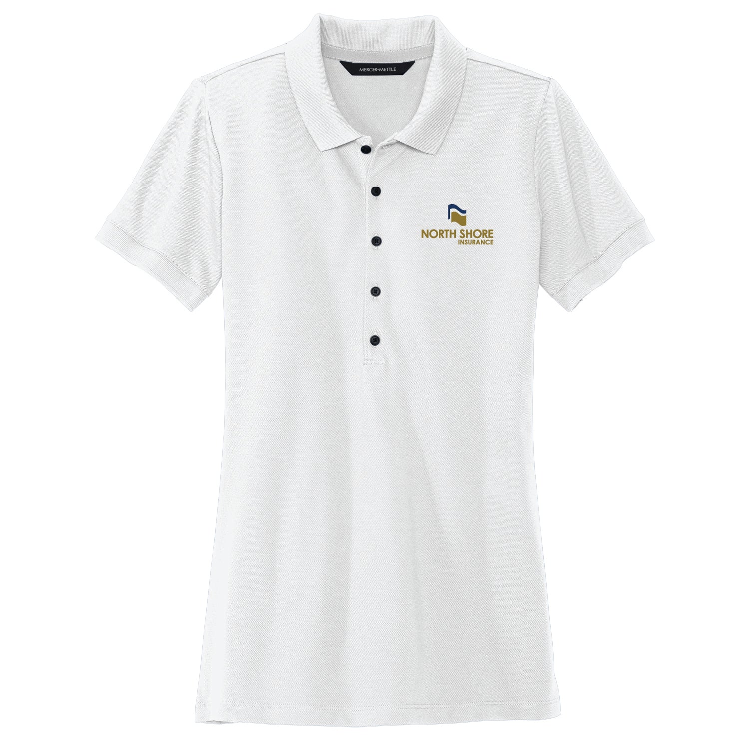 NSB Insurance Women’s Stretch Heavyweight Pique Polo - DSP On Demand