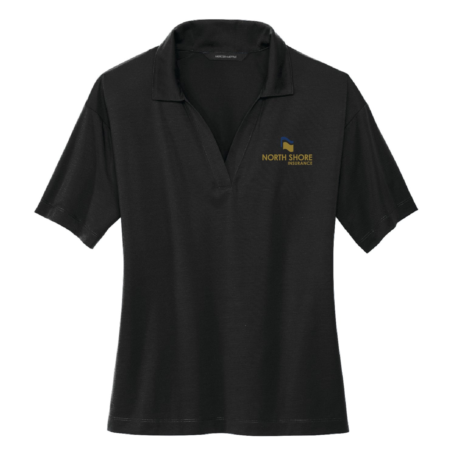 NSB Insurance Women’s Stretch Jersey Polo - DSP On Demand