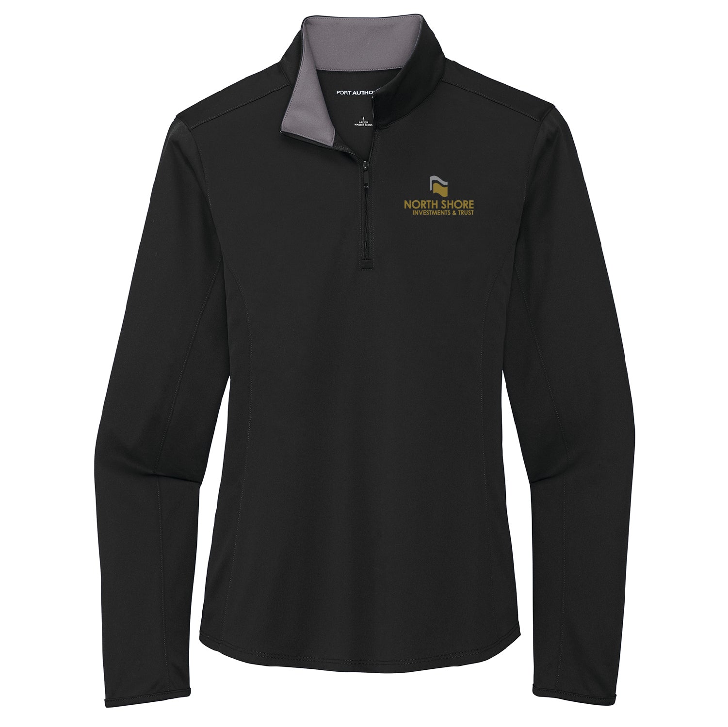 NSB Investments & Trust Ladies Silk Touch ™ Performance 1/4-Zip Brand Logo - DSP On Demand