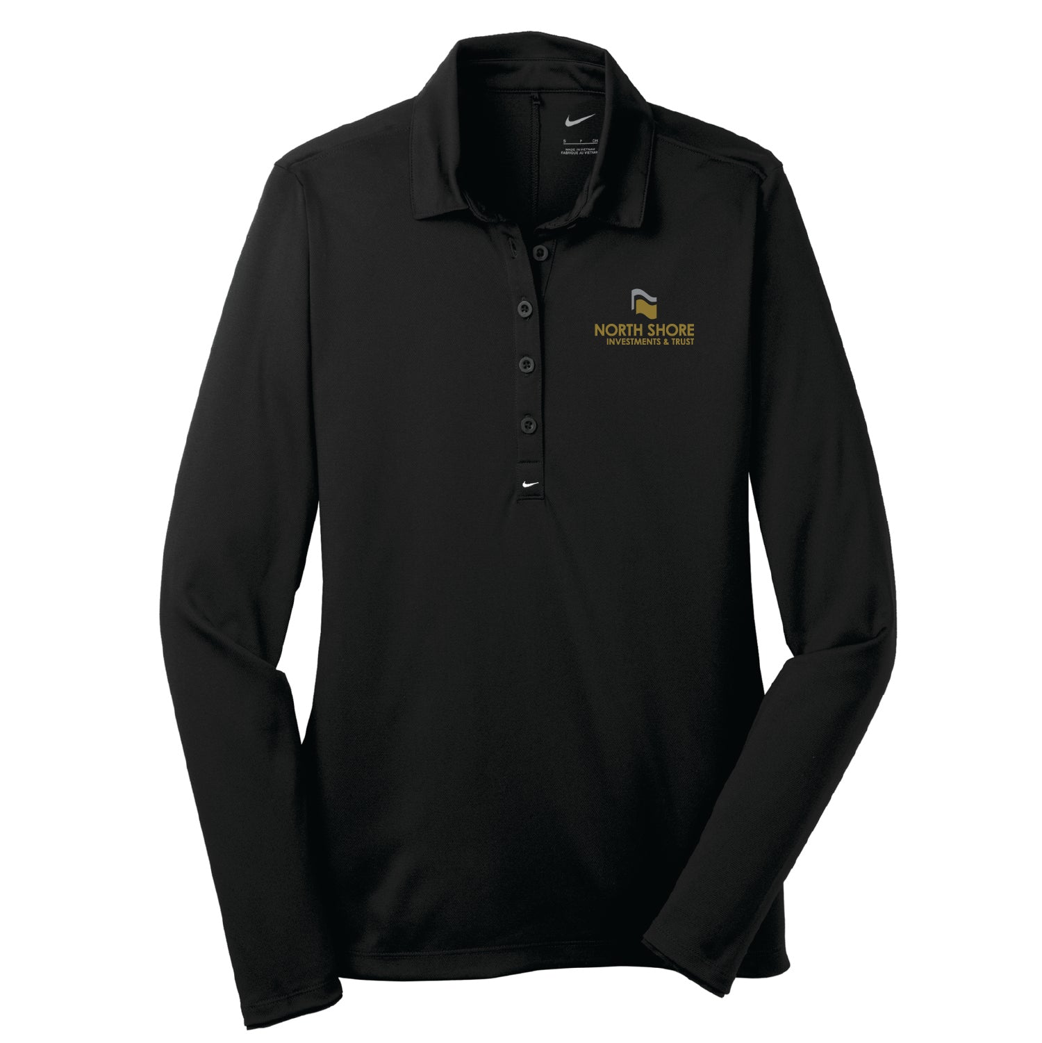 NSB Investments & Trust Nike Ladies Long Sleeve Dri-FIT Stretch Tech Polo - DSP On Demand