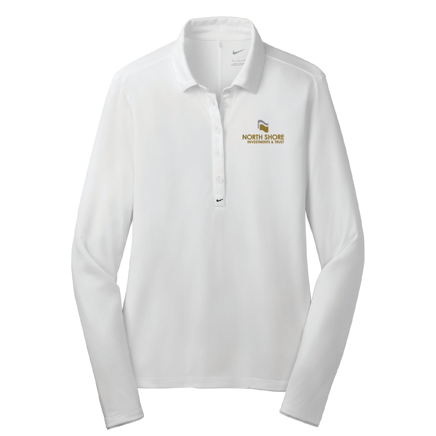 NSB Investments & Trust Nike Ladies Long Sleeve Dri-FIT Stretch Tech Polo - DSP On Demand