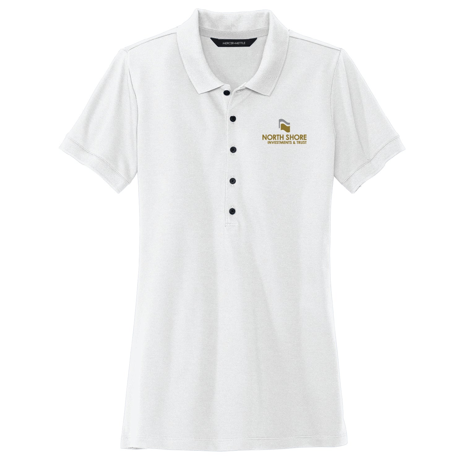 NSB Investments & Trust Women’s Stretch Heavyweight Pique Polo - DSP On Demand