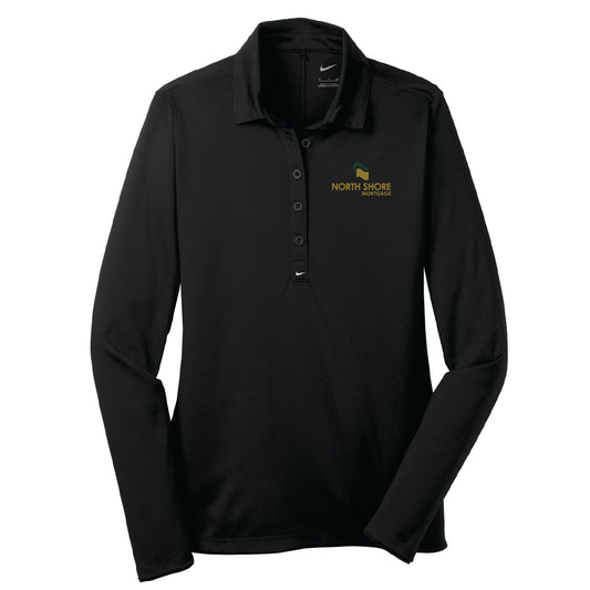 NSB Mortgage Nike Ladies Long Sleeve Dri-FIT Stretch Tech Polo - DSP On Demand