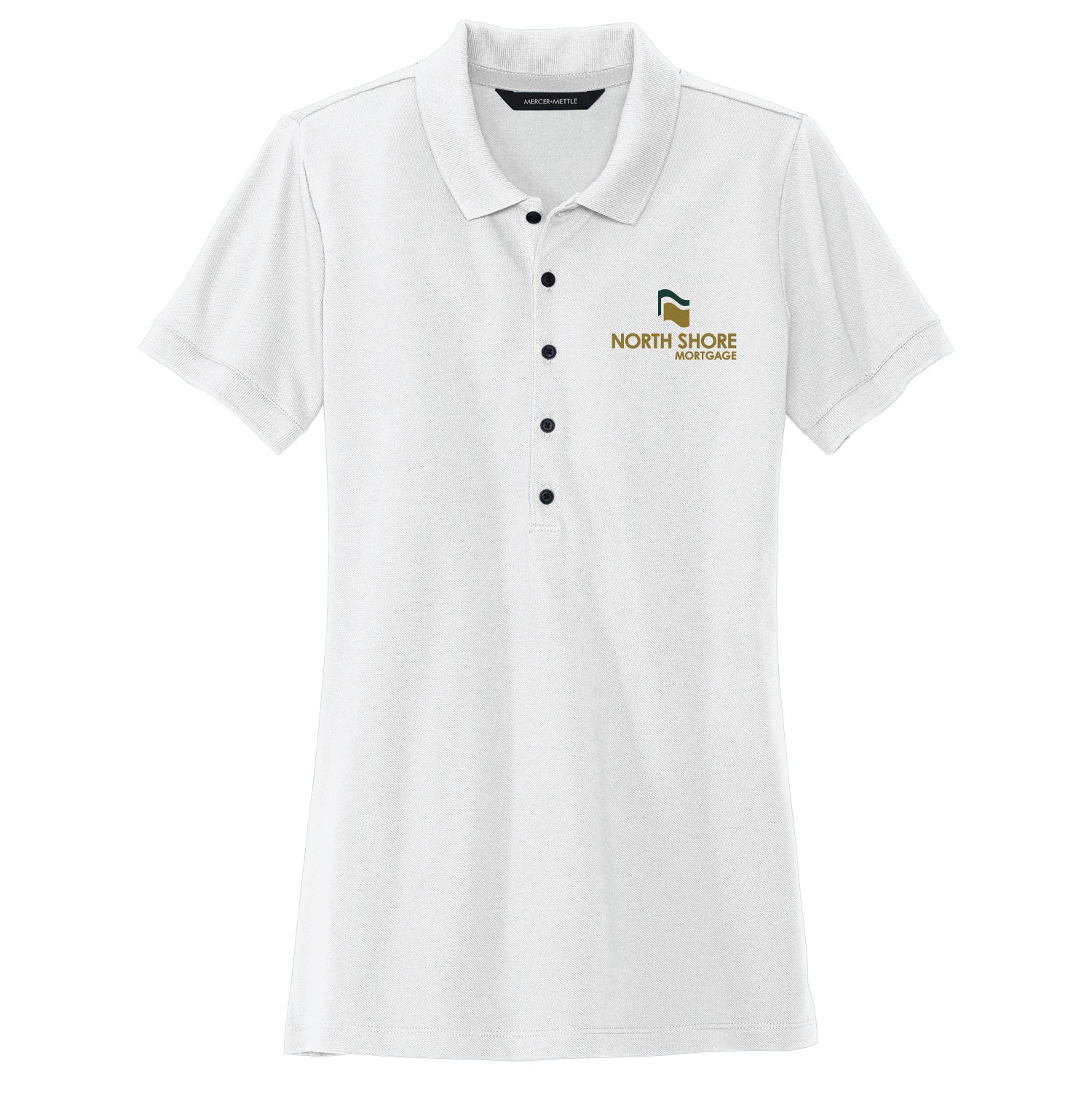 NSB Mortgage Women’s Stretch Heavyweight Pique Polo - DSP On Demand