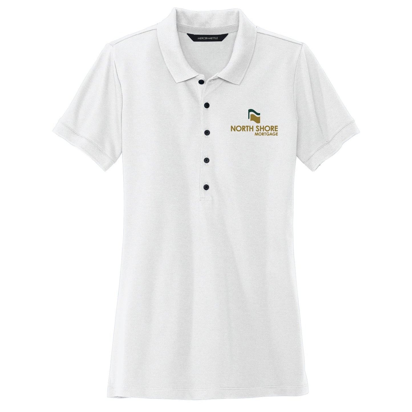 NSB Mortgage Women’s Stretch Heavyweight Pique Polo - DSP On Demand