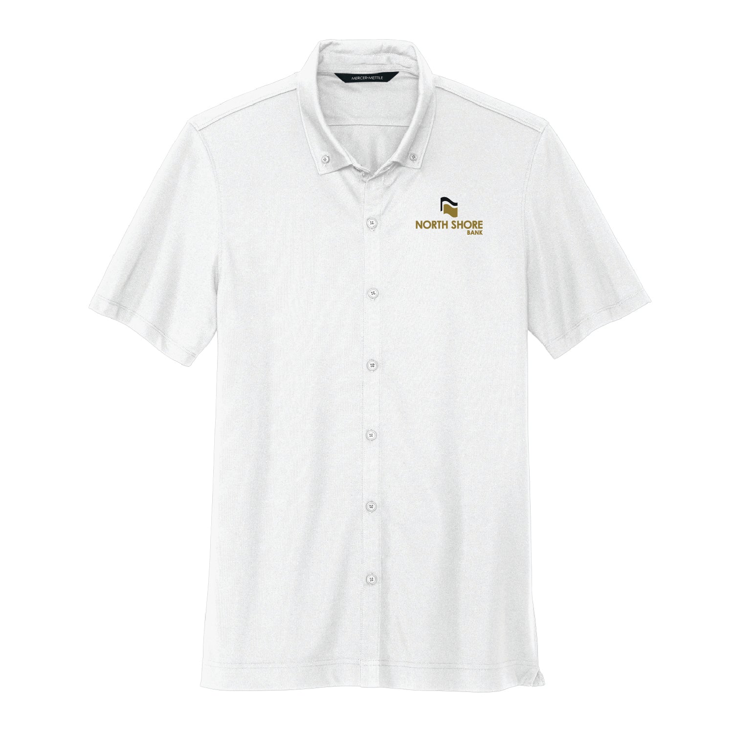 NSB Stretch Pique Full-Button Polo - DSP On Demand