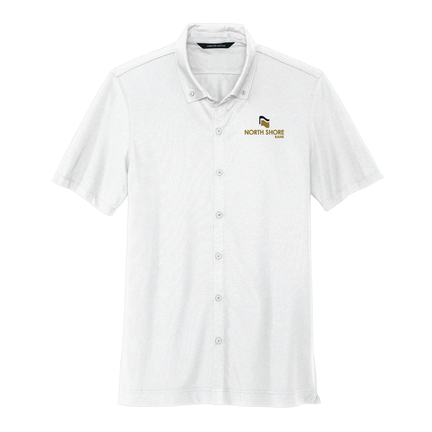 NSB Stretch Pique Full-Button Polo - DSP On Demand