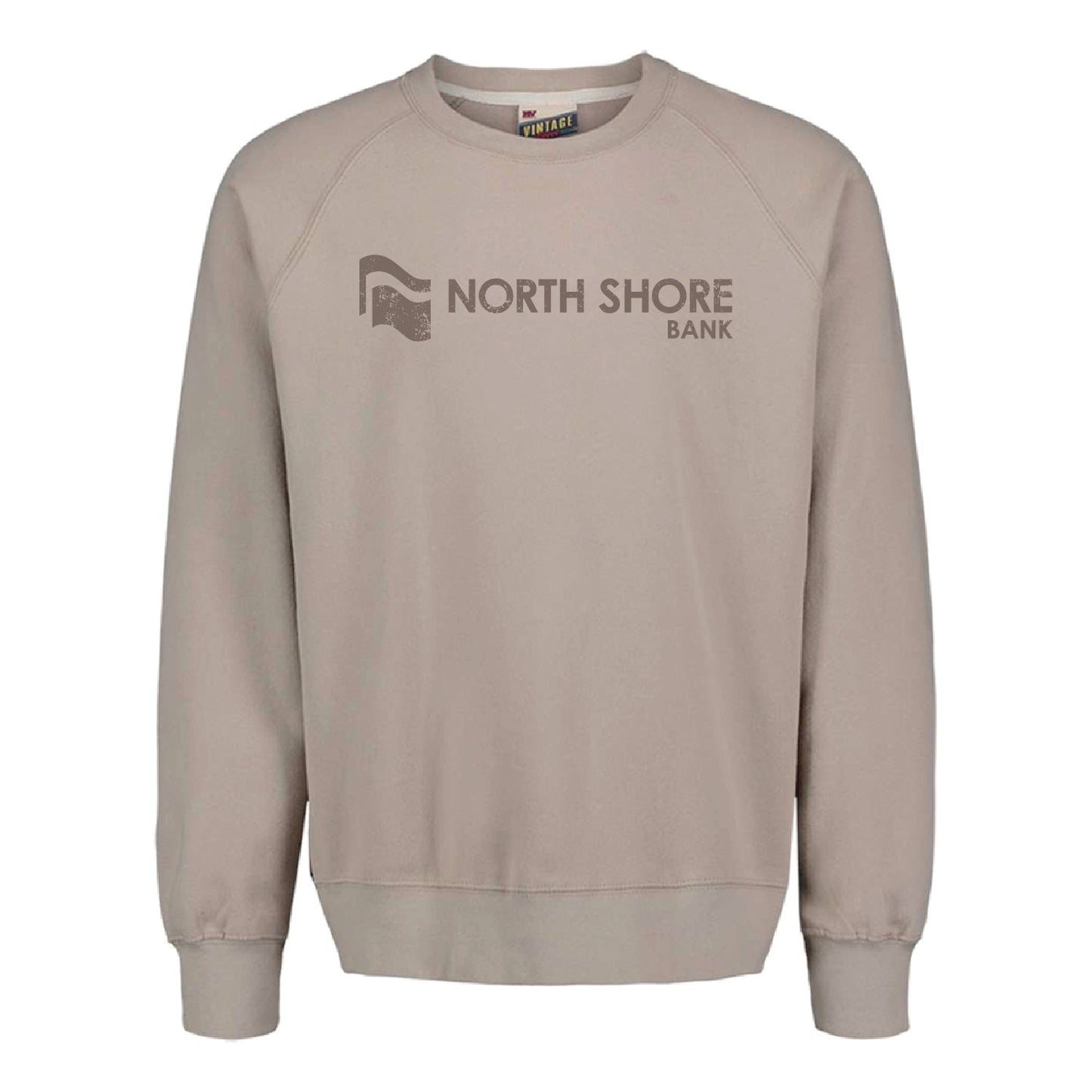 NSB Vintage Fleece Raglan Crewneck Sweatshirt - 17116 - DSP On Demand