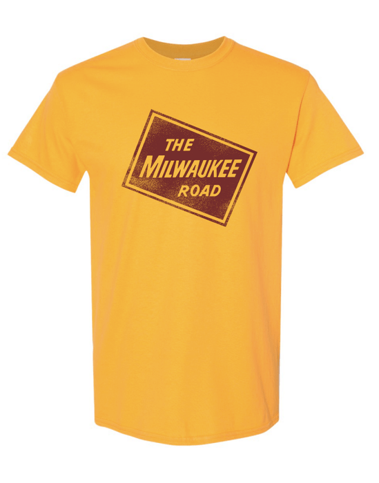 NSSRR Adult - The Milwaukee Road Gold Tee - DSP On Demand