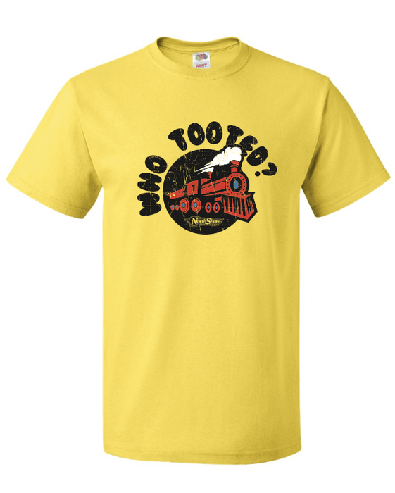 NSSRR Adult - Who Tooted? - Fruit of the Loom Adult Heavy Cotton Short Tee - DSP On Demand
