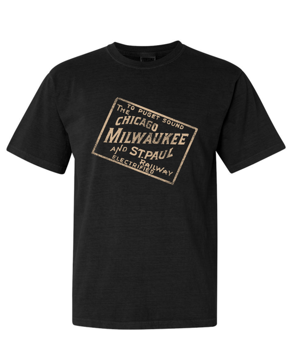 NSSRR Chicago & St. Paul Tee - Comfort Colors Heavyweight Tee - DSP On Demand