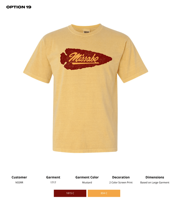 NSSRR Comfort Colors Heavyweight Ring Spun Tee - DSP On Demand
