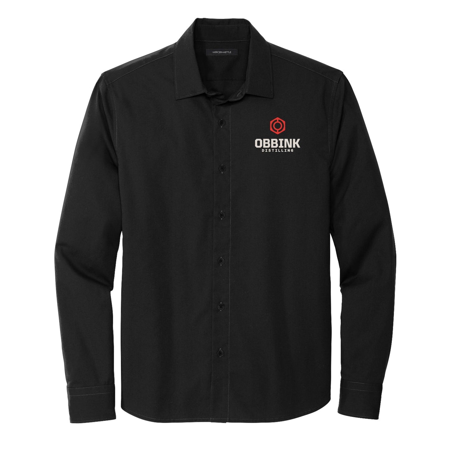 Obbink Long Sleeve Stretch Woven Shirt - DSP On Demand