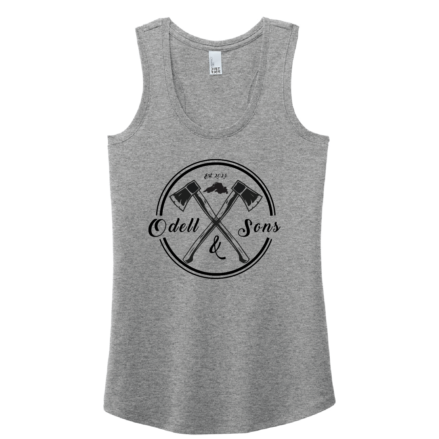 Odell and Sons Women’s Perfect Tri ® Racerback Tank - DSP On Demand