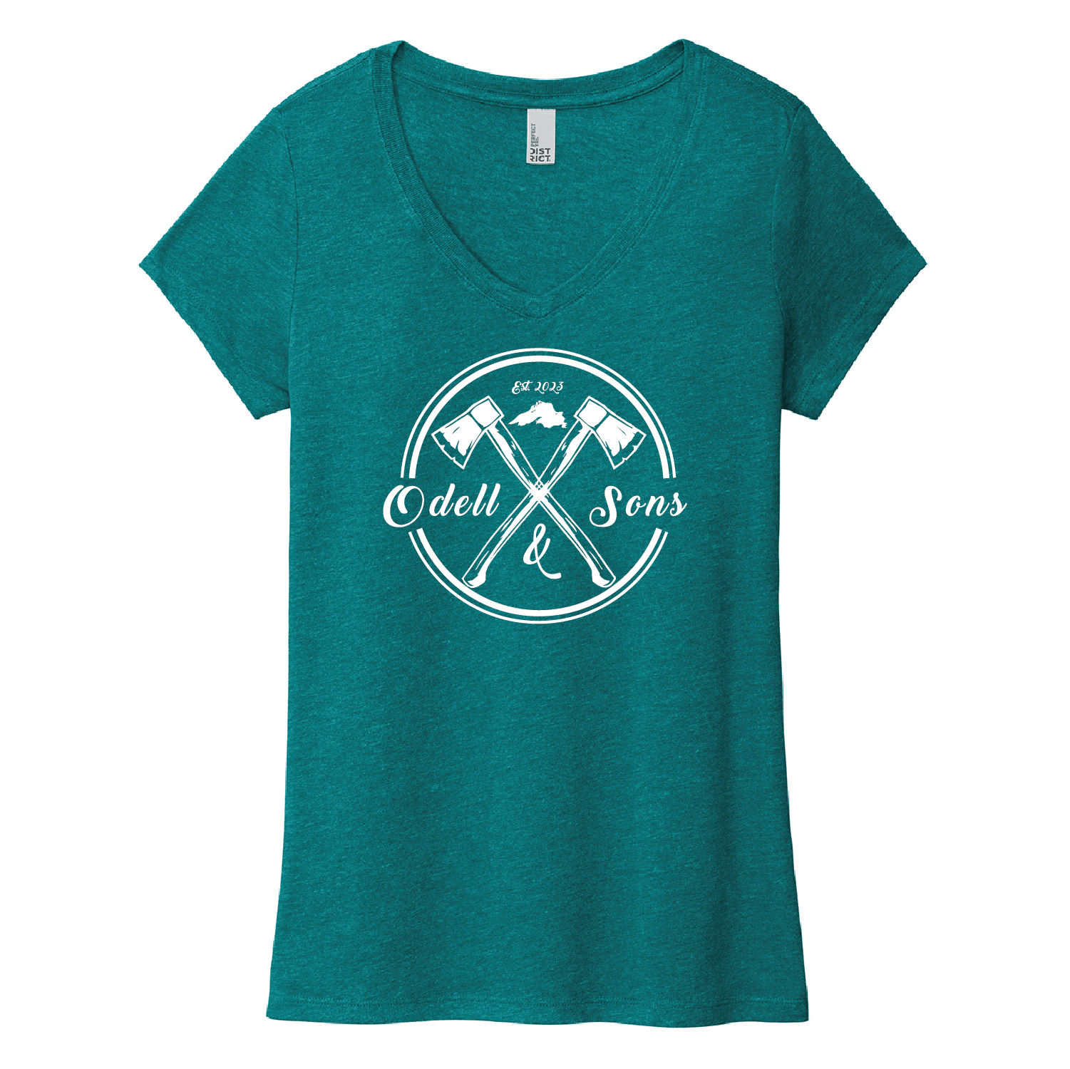 Odell and Sons Women’s Perfect Tri ® V-Neck Tee - DSP On Demand