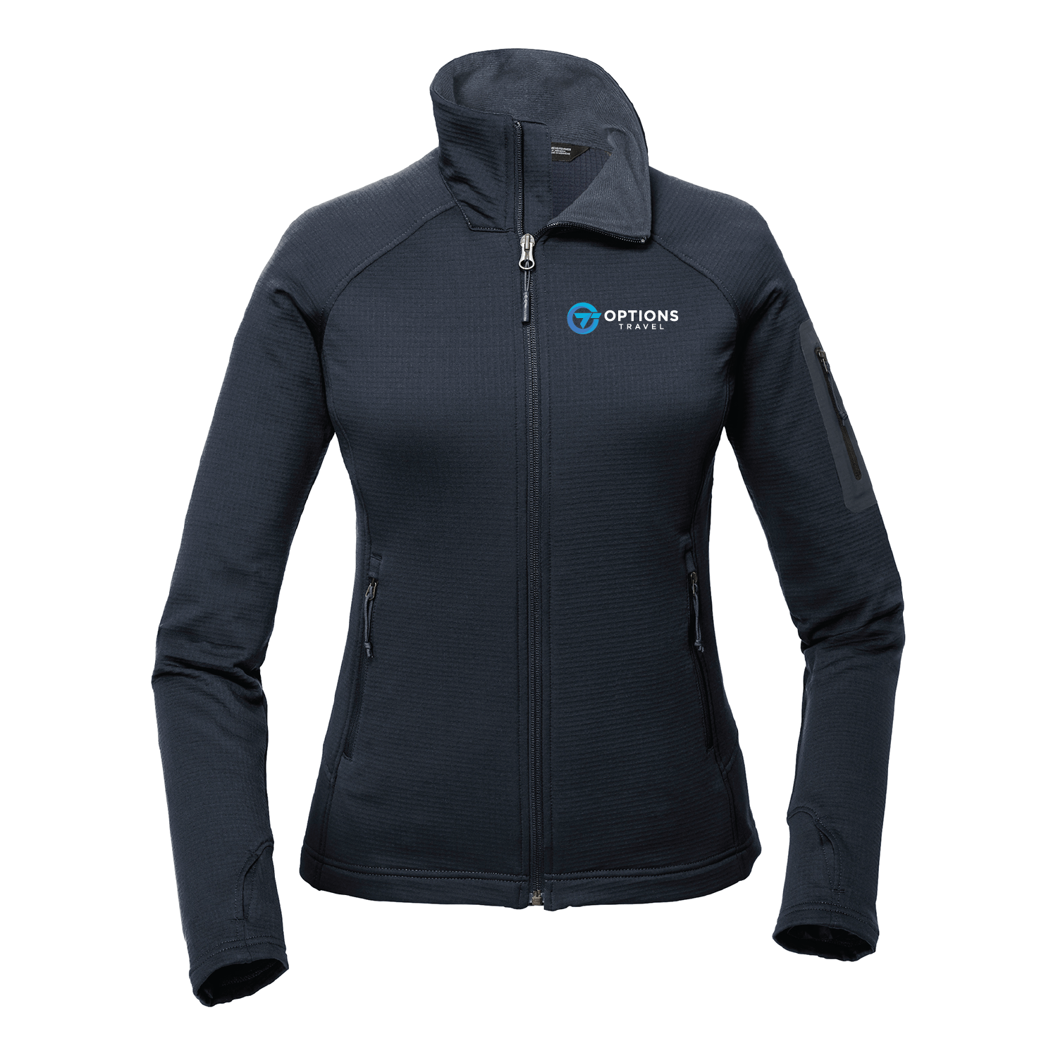 Options Travel The North Face ® Ladies Mountain Peaks Full-Zip Fleece Jacket - DSP On Demand