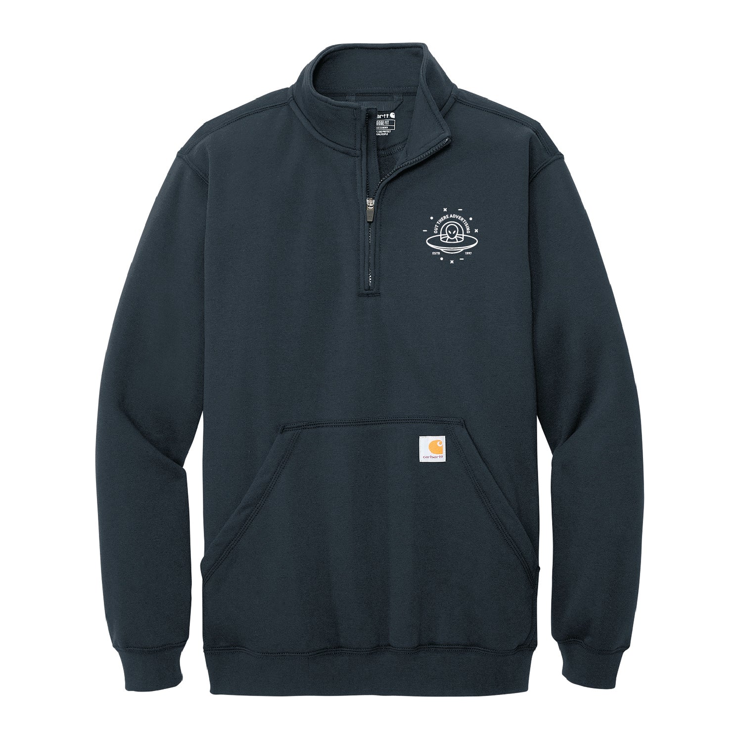 Out There Advertising Carhartt® Midweight 1/4-Zip Mock Neck Sweatshirt - DSP On Demand