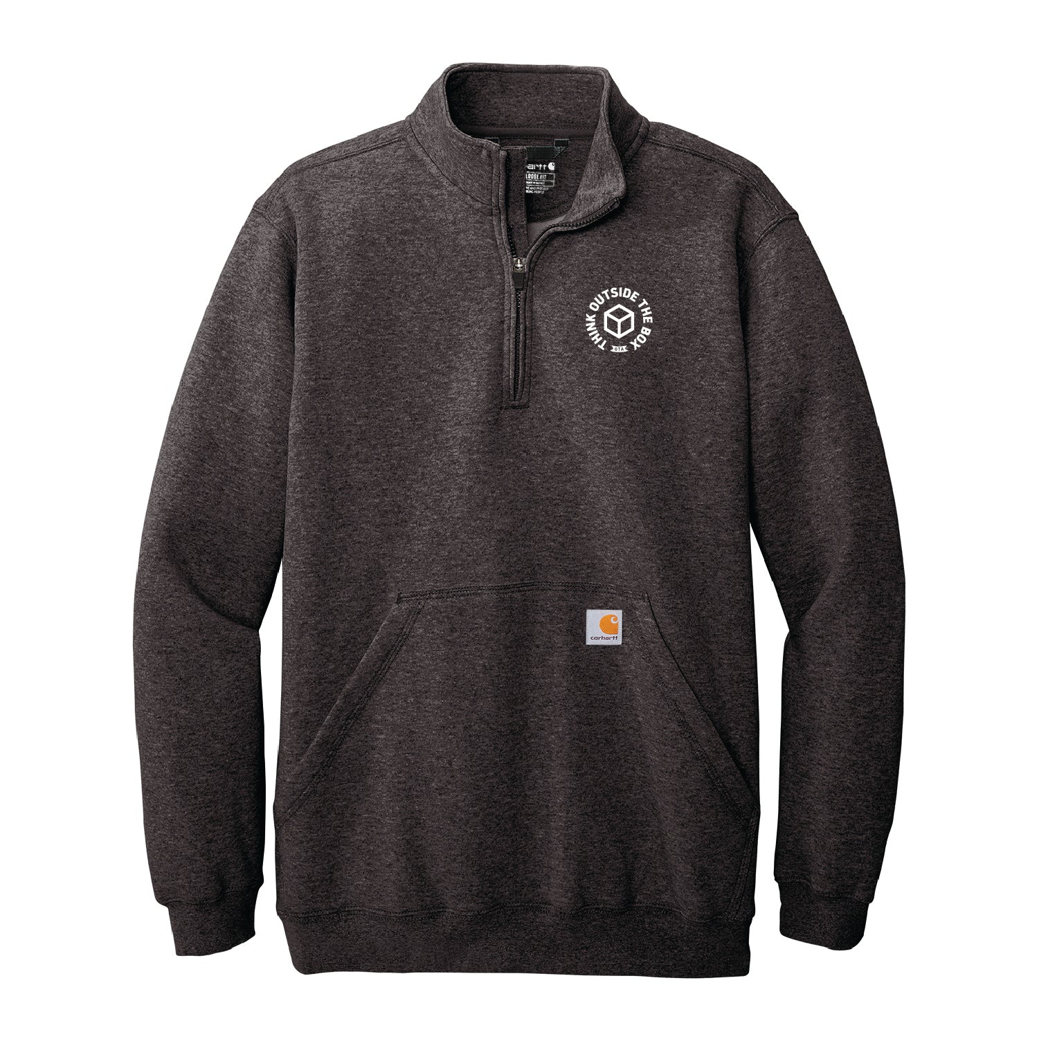 Out There Advertising Carhartt® Midweight 1/4-Zip Mock Neck Sweatshirt - DSP On Demand