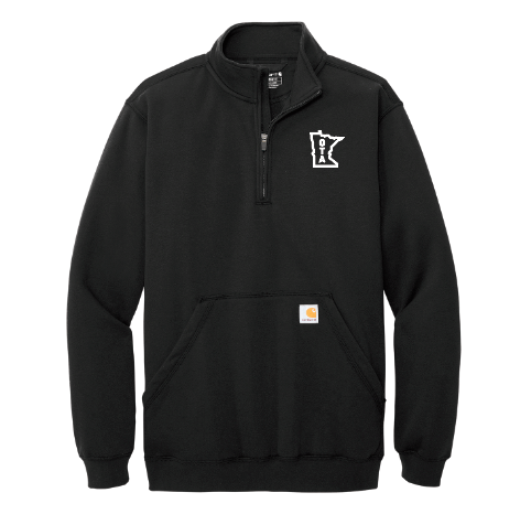 Out There Advertising Carhartt® Midweight 1/4-Zip Mock Neck Sweatshirt - DSP On Demand