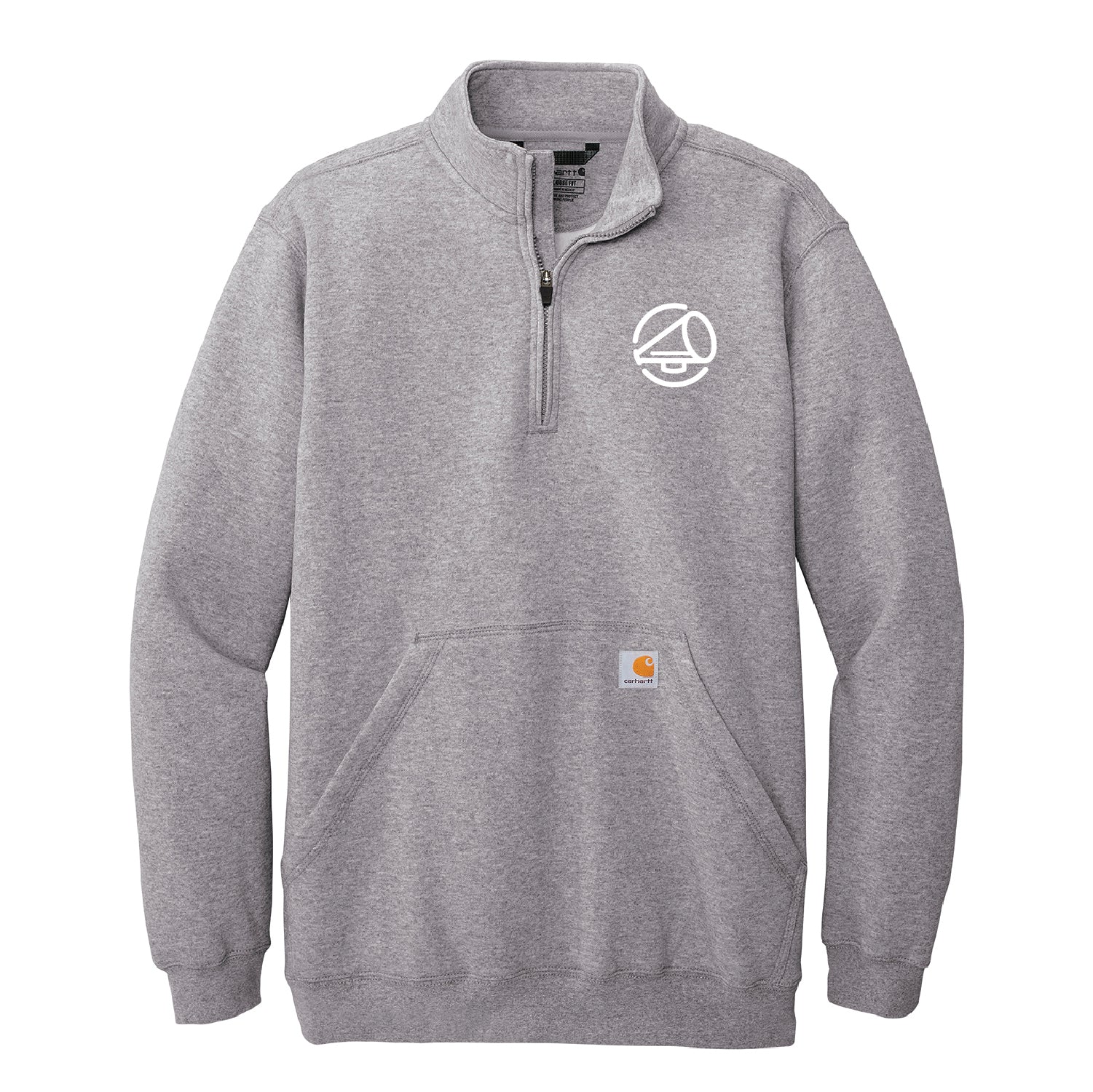 Out There Advertising Carhartt® Midweight 1/4-Zip Mock Neck Sweatshirt - DSP On Demand