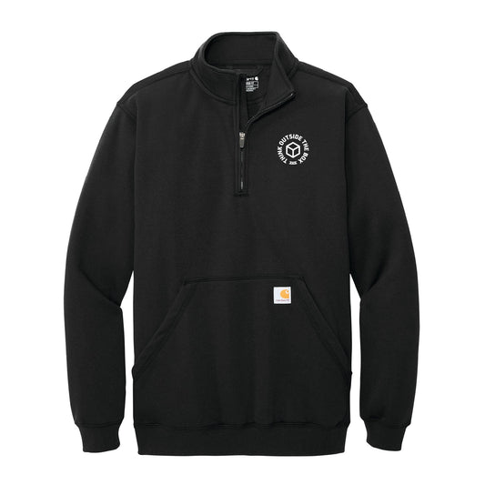 Out There Advertising Carhartt® Midweight 1/4-Zip Mock Neck Sweatshirt - DSP On Demand