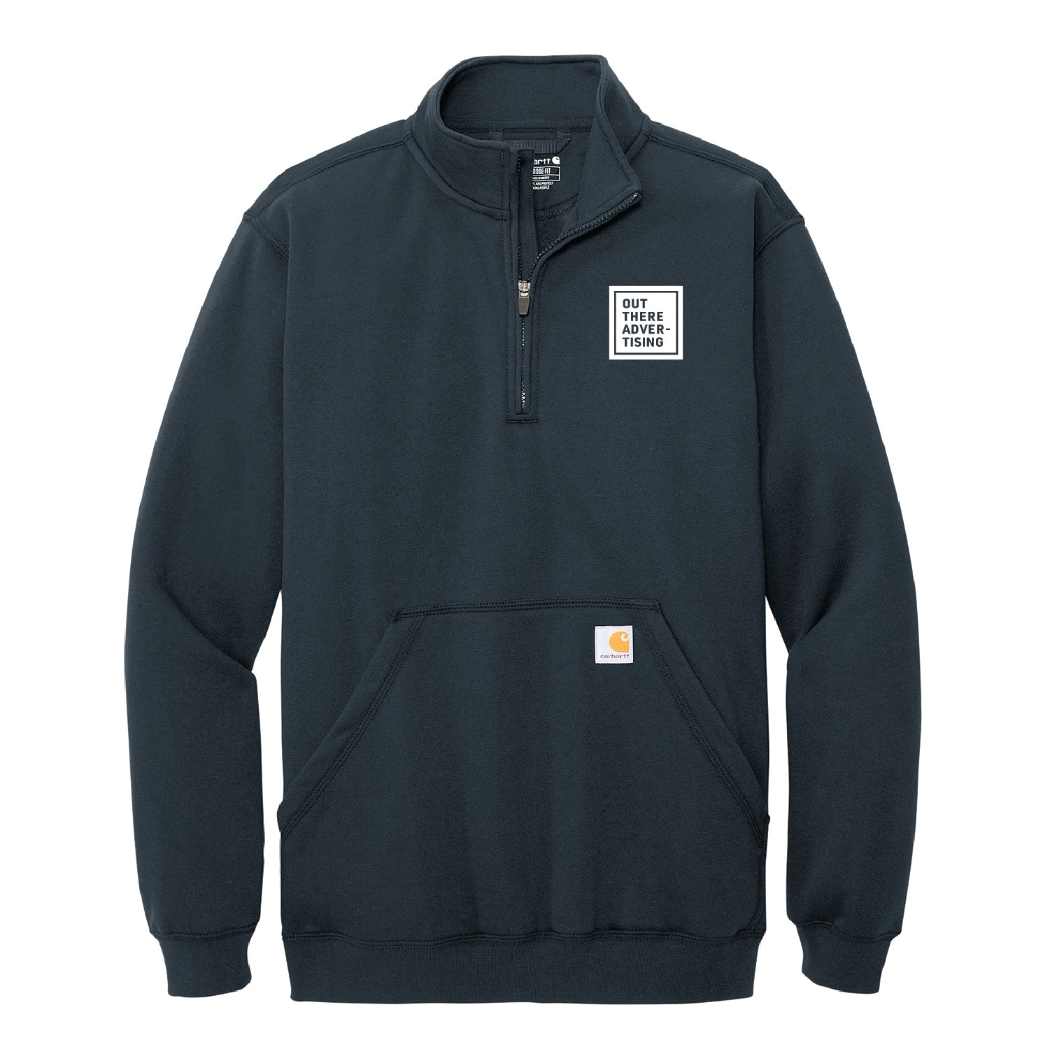 Carhartt mock neck outlet half zip sweatshirt