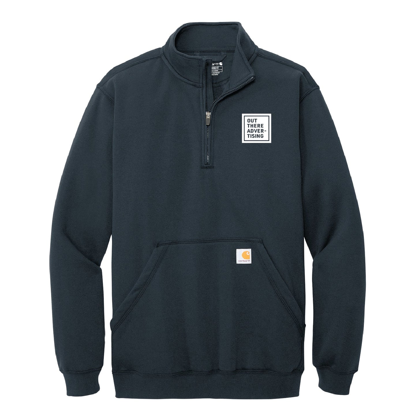 Out There Advertising Carhartt® Midweight 1/4-Zip Mock Neck Sweatshirt - DSP On Demand