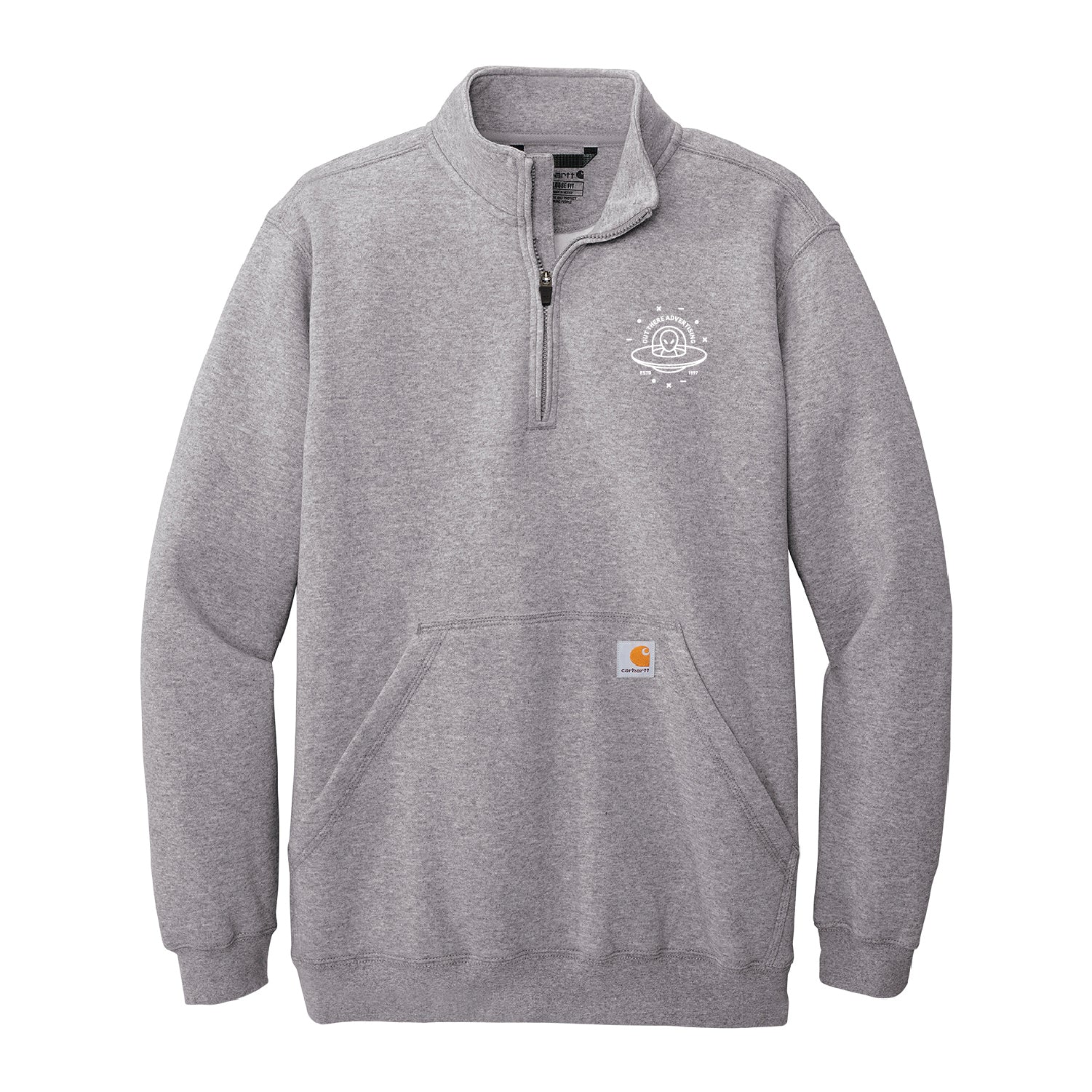 Out There Advertising Carhartt® Midweight 1/4-Zip Mock Neck Sweatshirt - DSP On Demand