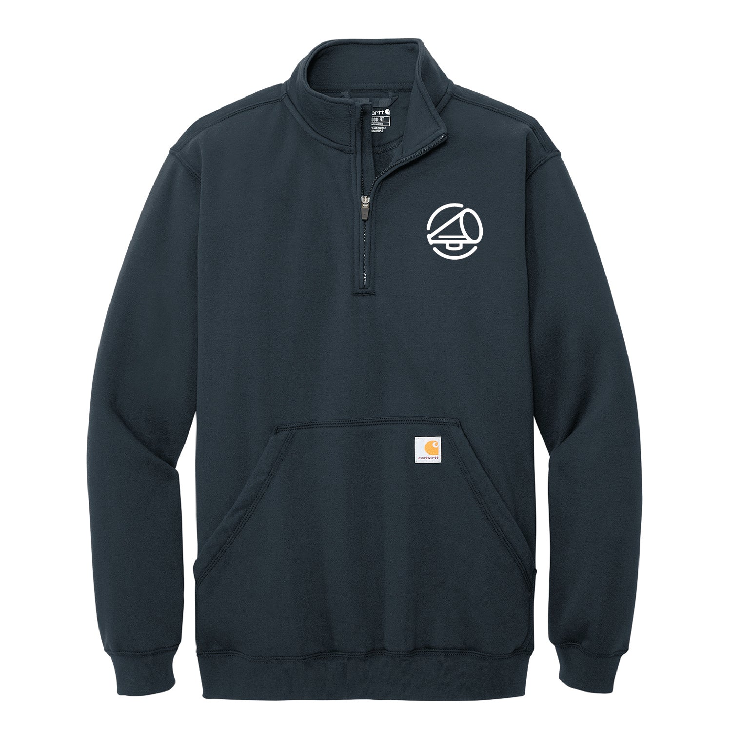 Out There Advertising Carhartt® Midweight 1/4-Zip Mock Neck Sweatshirt - DSP On Demand