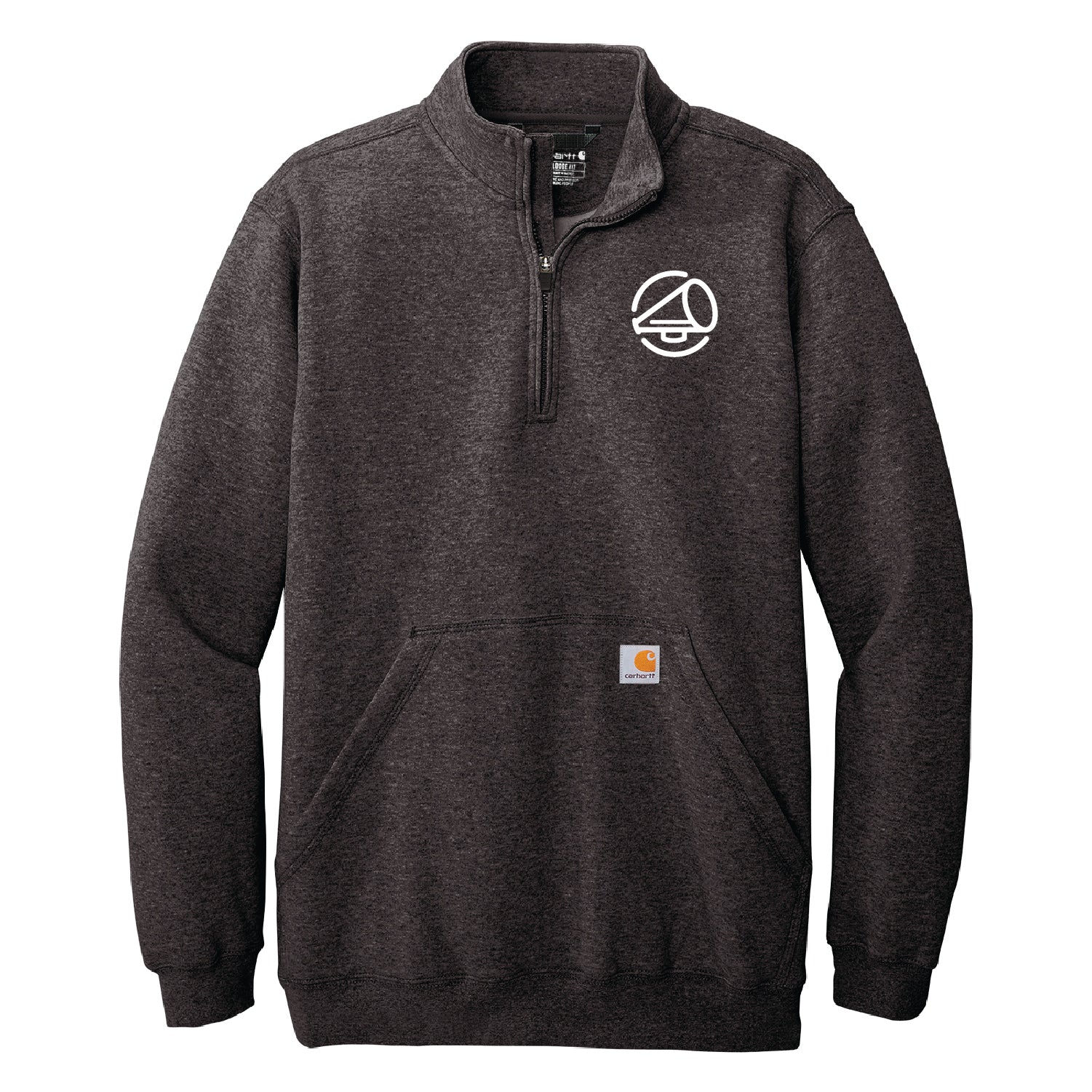 Out There Advertising Carhartt® Midweight 1/4-Zip Mock Neck Sweatshirt - DSP On Demand