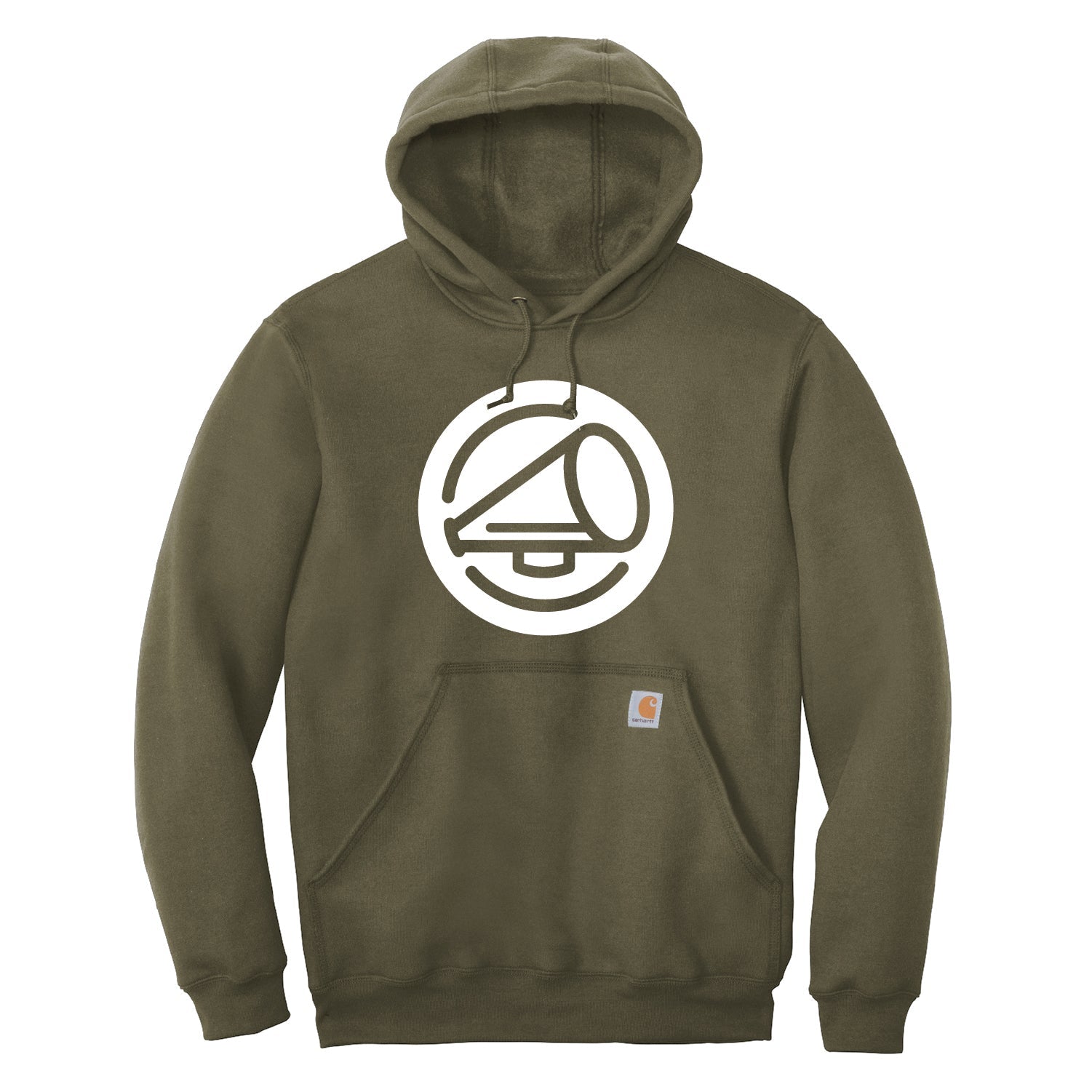 Out There Advertising Carhartt® Tall Midweight Hooded Sweatshirt - DSP On Demand