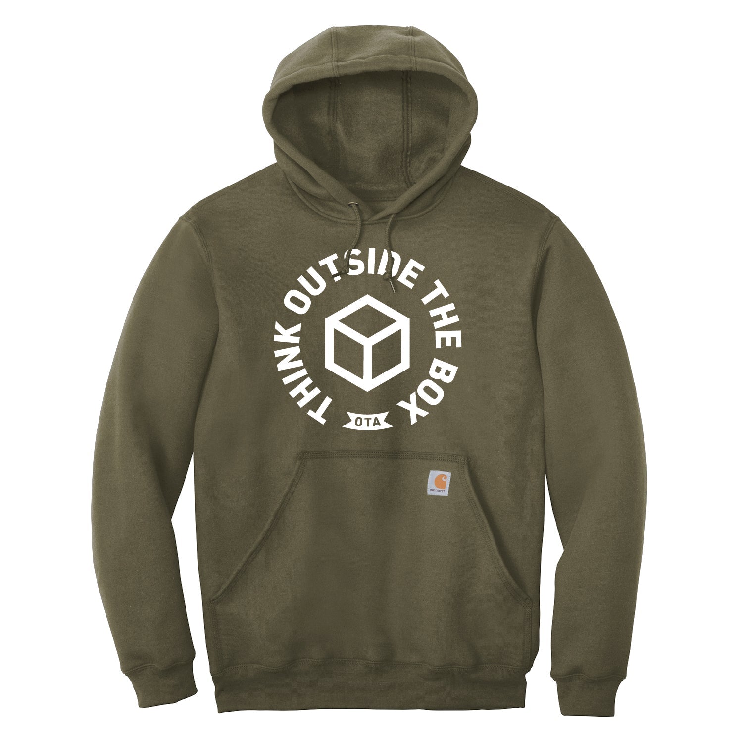 Out There Advertising Carhartt® Tall Midweight Hooded Sweatshirt - DSP On Demand